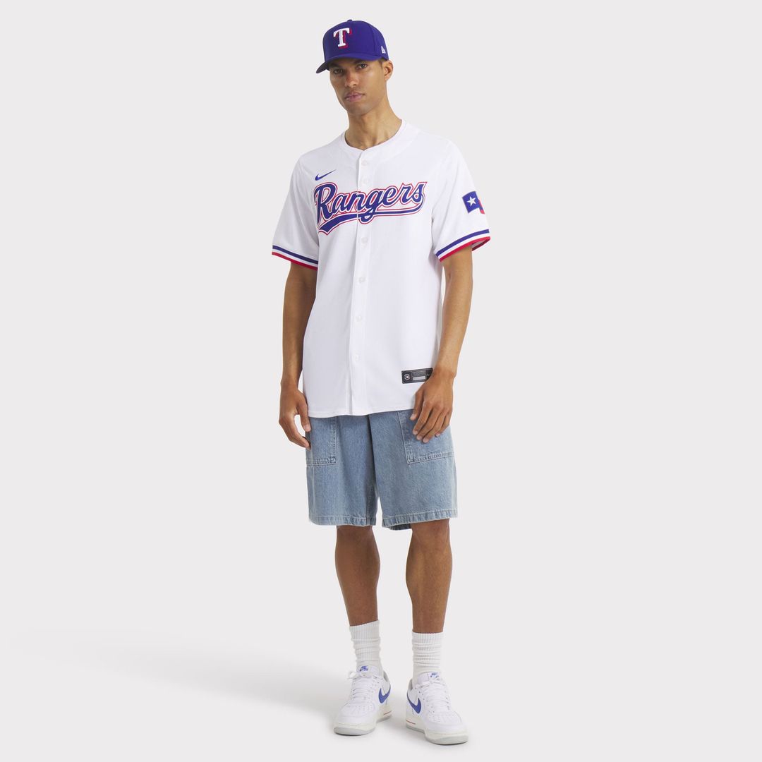 Men's Texas Rangers Corey Seager White Home Player Jersey
