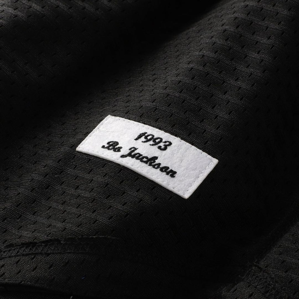 Men's Chicago White Sox Bo Jackson Black Big & Tall Mesh Batting Practice Jersey