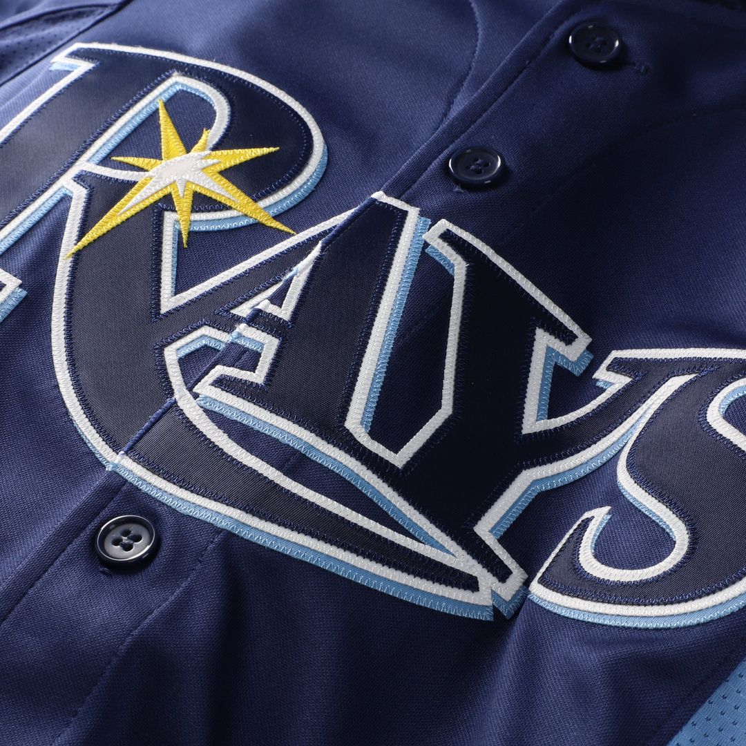 Men's Tampa Bay Rays David Price Blue Batting Practice Jersey