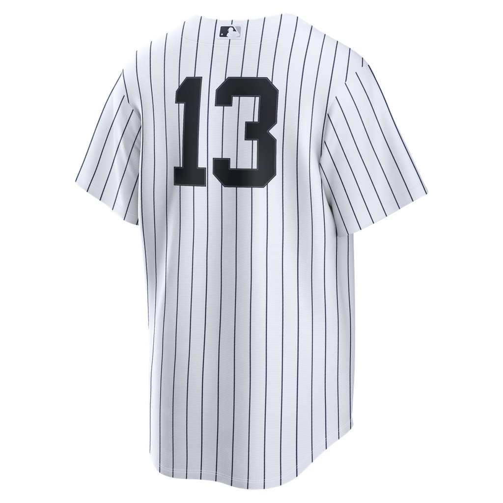 Men's New York Yankees Jazz Chisholm Jr. White Home Replica Jersey
