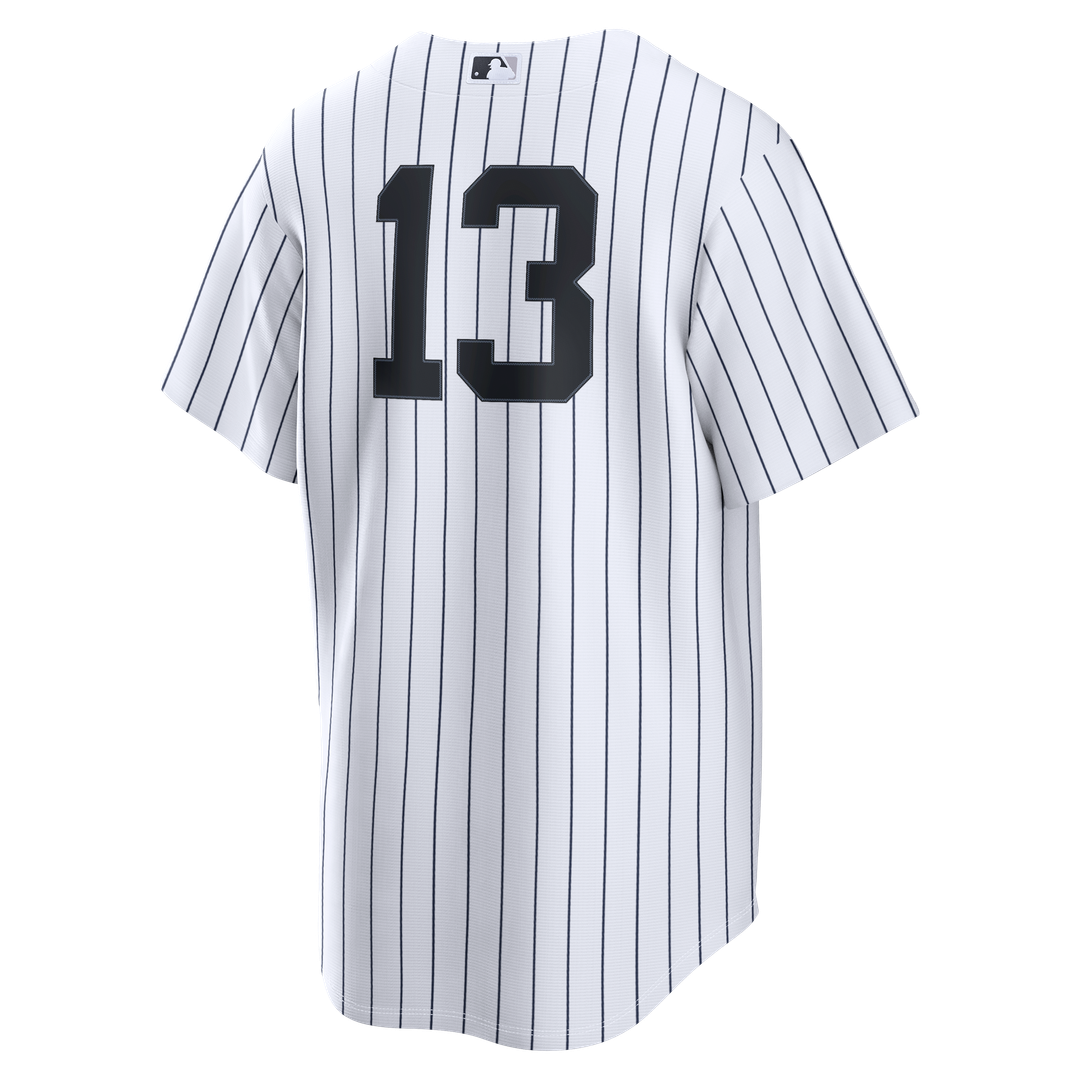 Men's New York Yankees Jazz Chisholm Jr. White Home Replica Jersey