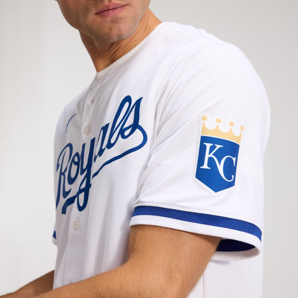 Men's Kansas City Royals White Home Jersey
