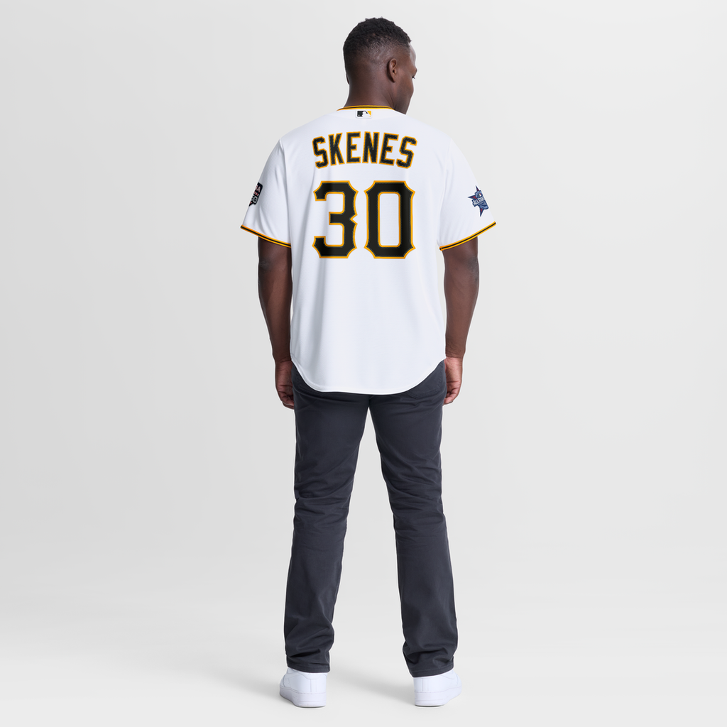 2026 All-Star Men's Pittsburgh Pirates Paul Skenes White Replica Jersey