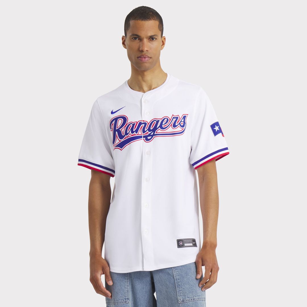Men's Texas Rangers Corey Seager White Home Player Jersey