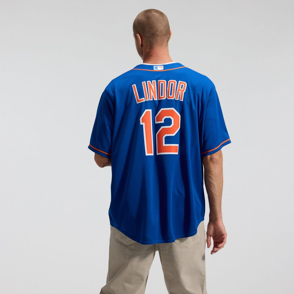 Men's New York Mets Francisco Lindor Royal Alternate Replica Player Jersey