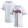 Men's Atlanta Braves White Home Elite Jersey