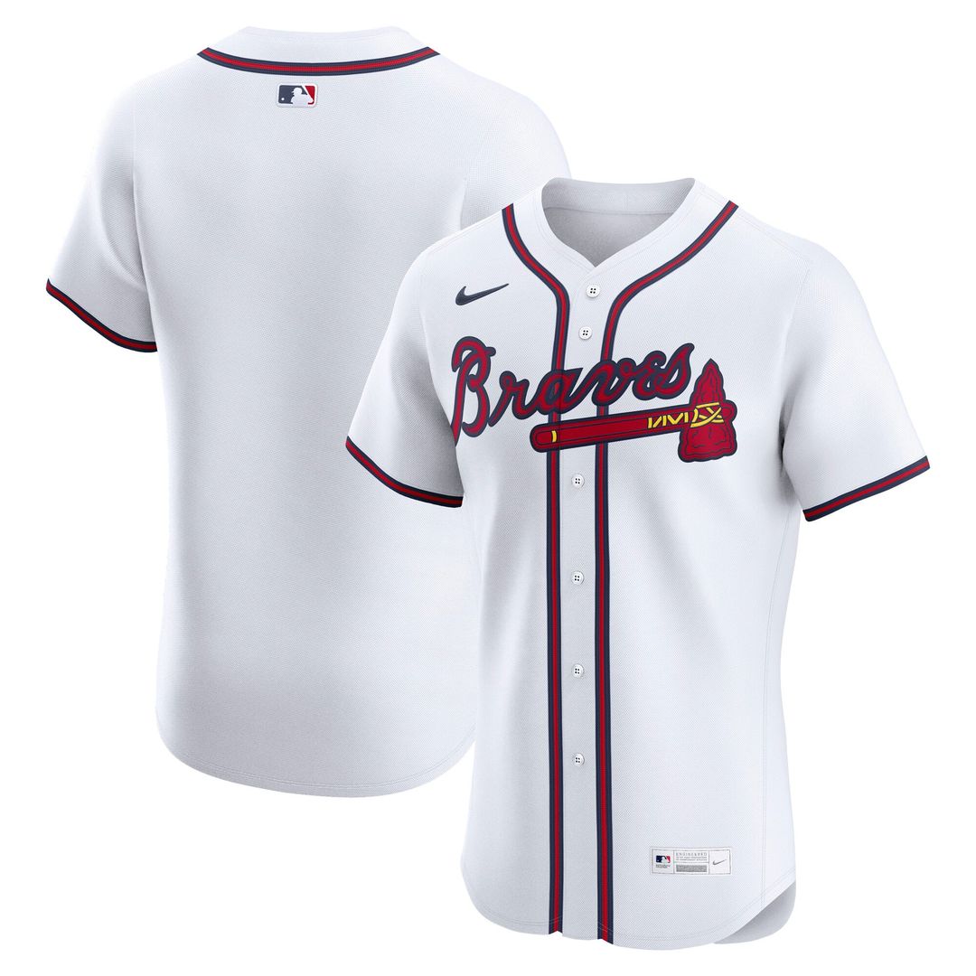 Men's Atlanta Braves Red Alternate Elite Jersey