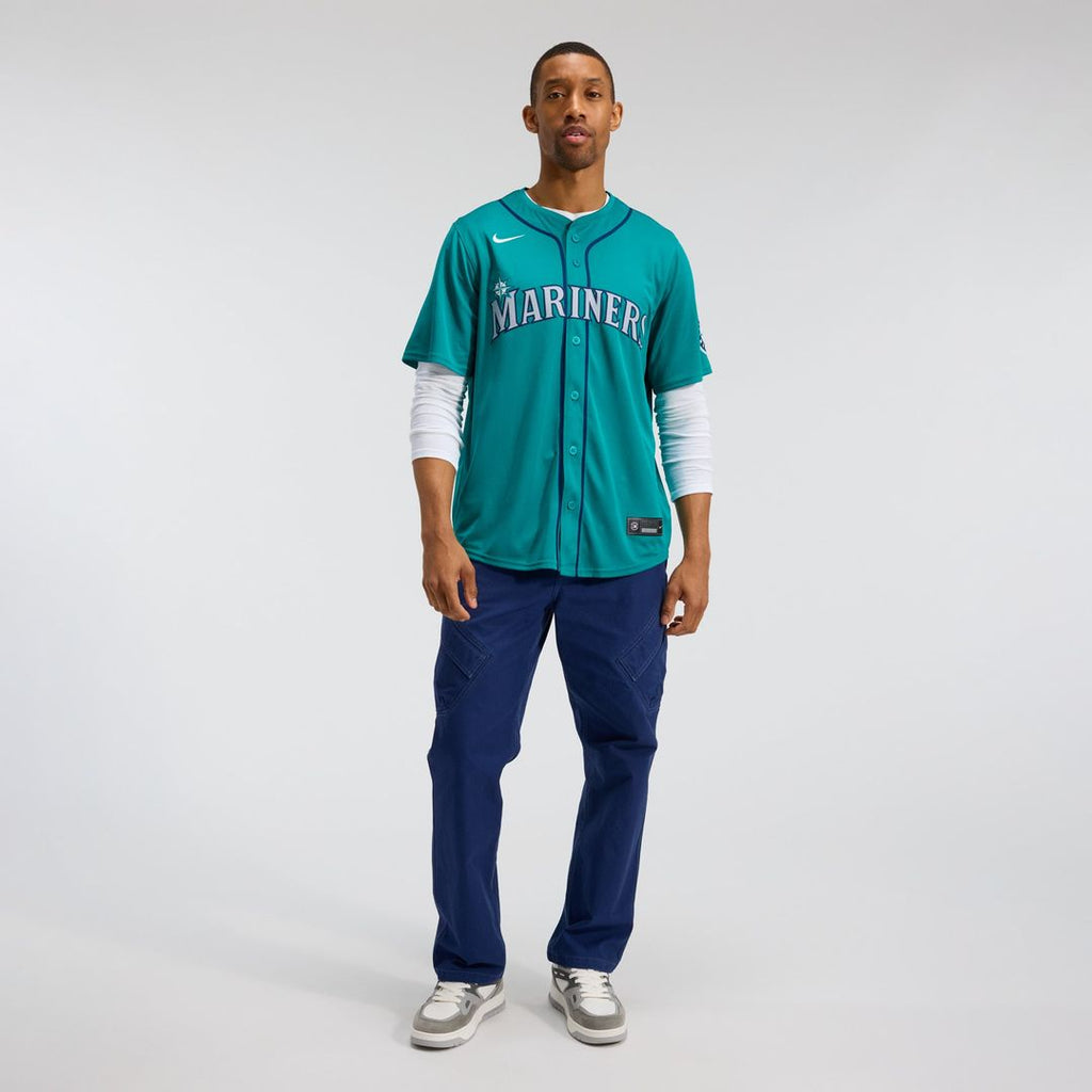 Men's Seattle Mariners Cal Raleigh Teal Alternate Jersey