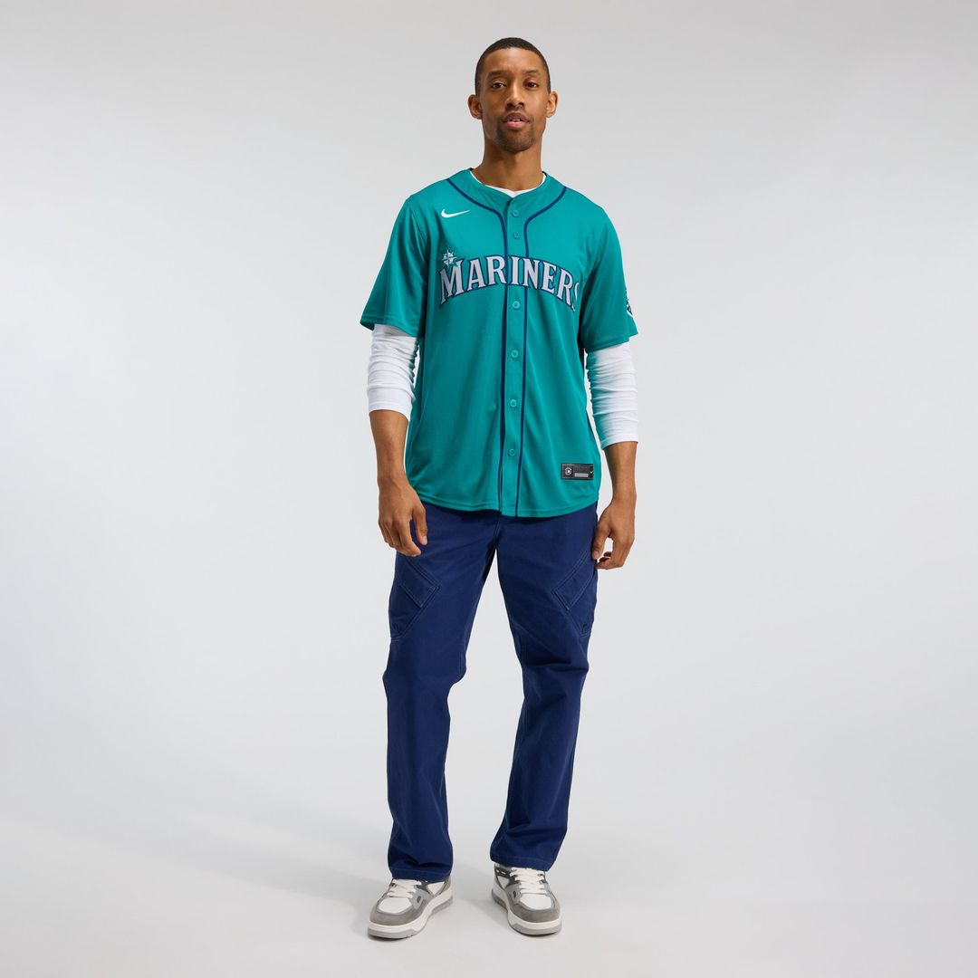 Men's Seattle Mariners Cal Raleigh Teal Alternate Jersey