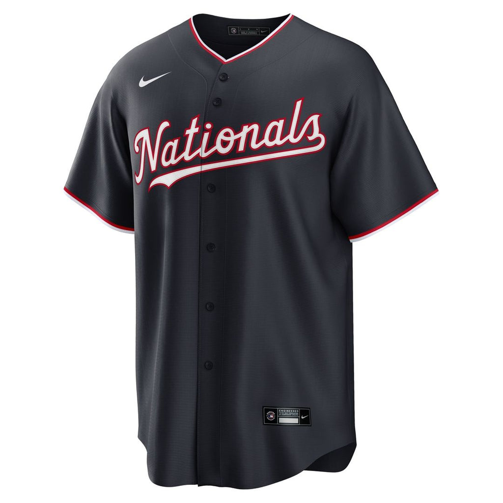 Men's Washington Nationals Dylan Crews Navy Alternate Replica Jersey