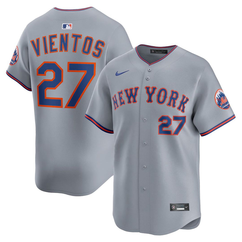 Men's New York Mets Mark Vientos Gray All-Star Jersey