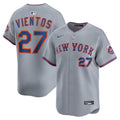 Men's New York Mets Mark Vientos Gray All-Star Jersey