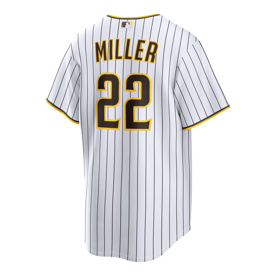 Men's San Diego Padres Mason Miller White Home Replica Jersey