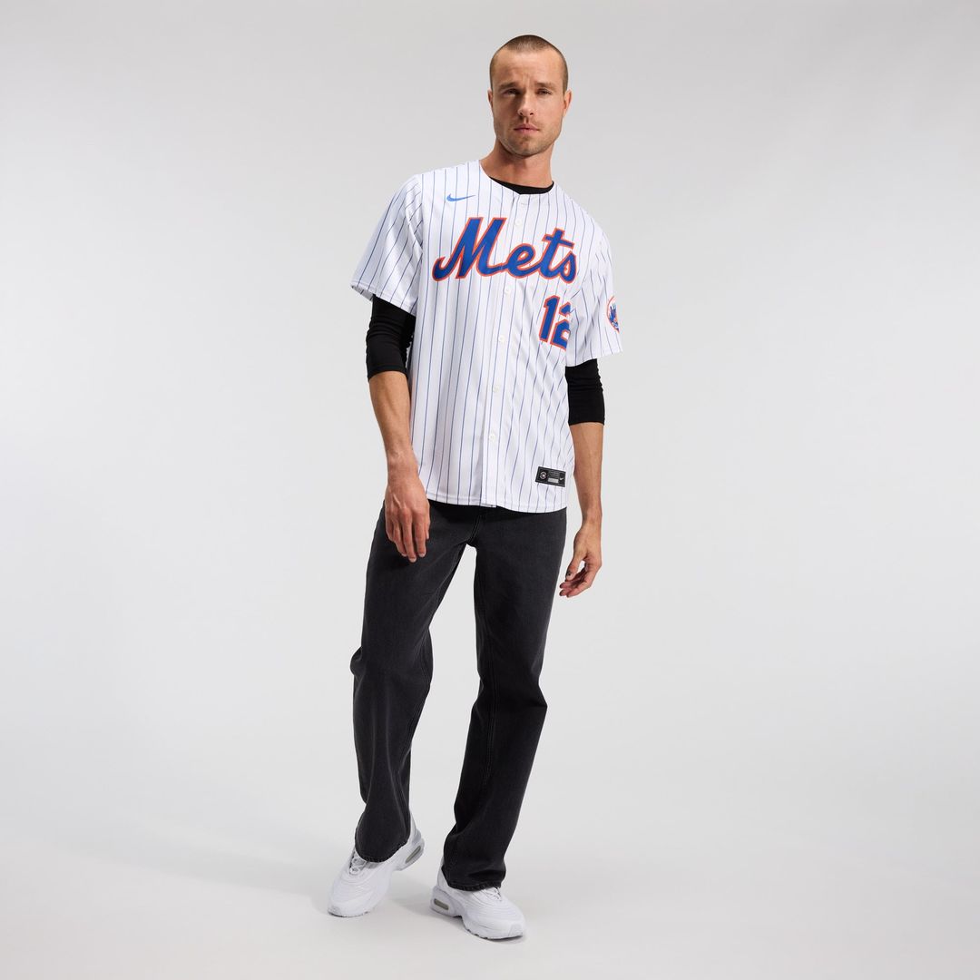 Men's New York Mets Francisco Lindor Gray Road Player Jersey