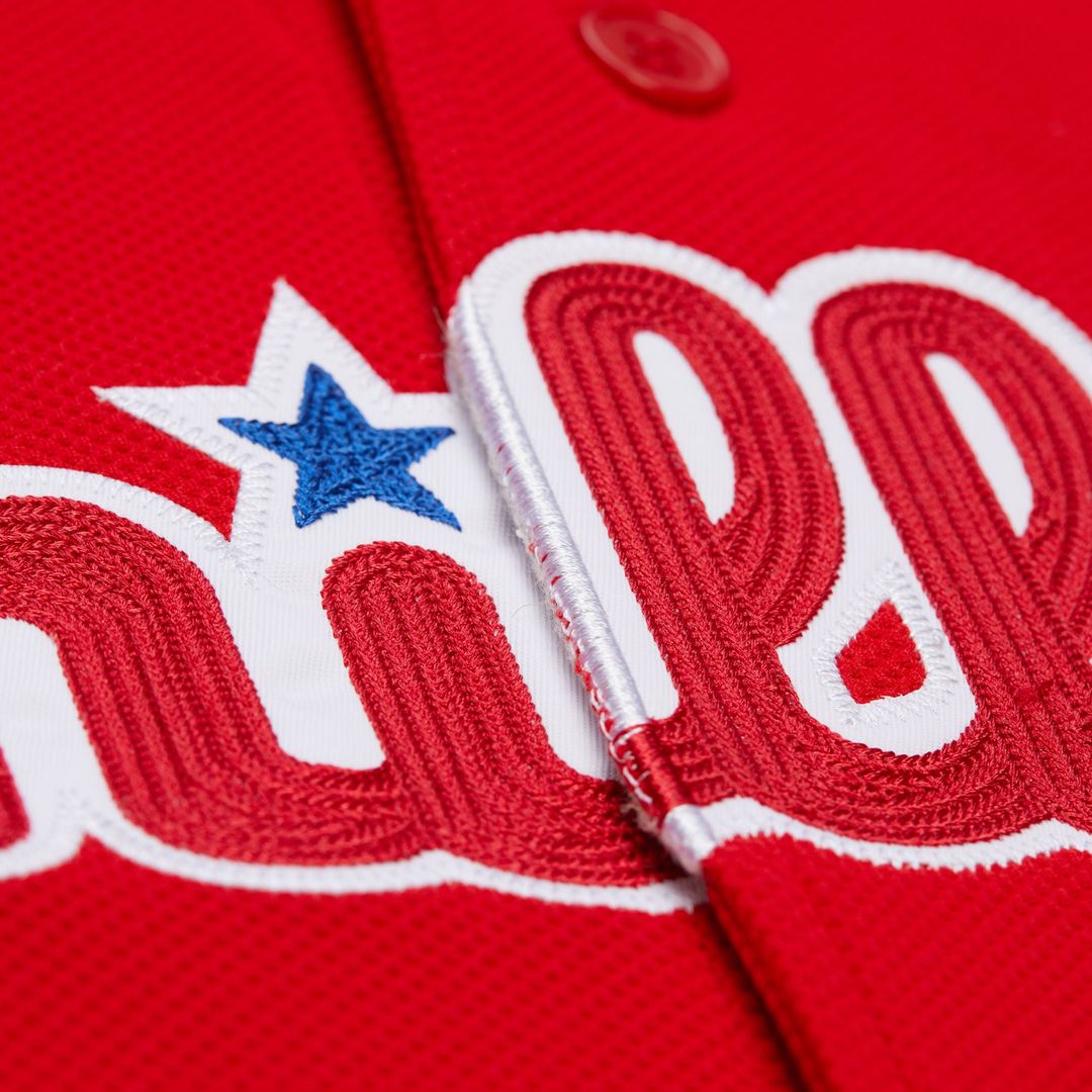 Men's Philadelphia Phillies Ryan Howard Red Big & Tall Mesh Batting Practice Jersey
