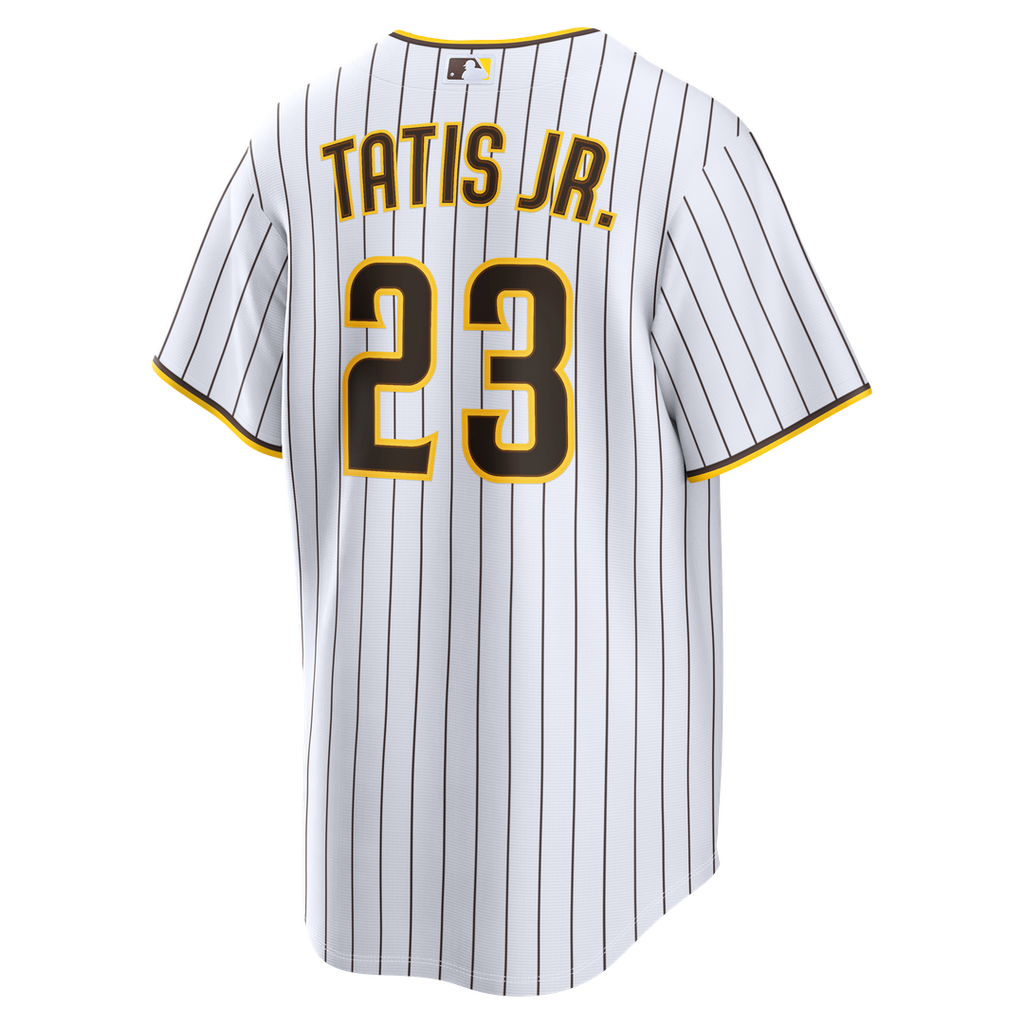Men's San Diego Padres Fernando Tatis Jr. White Home Replica Player Jersey