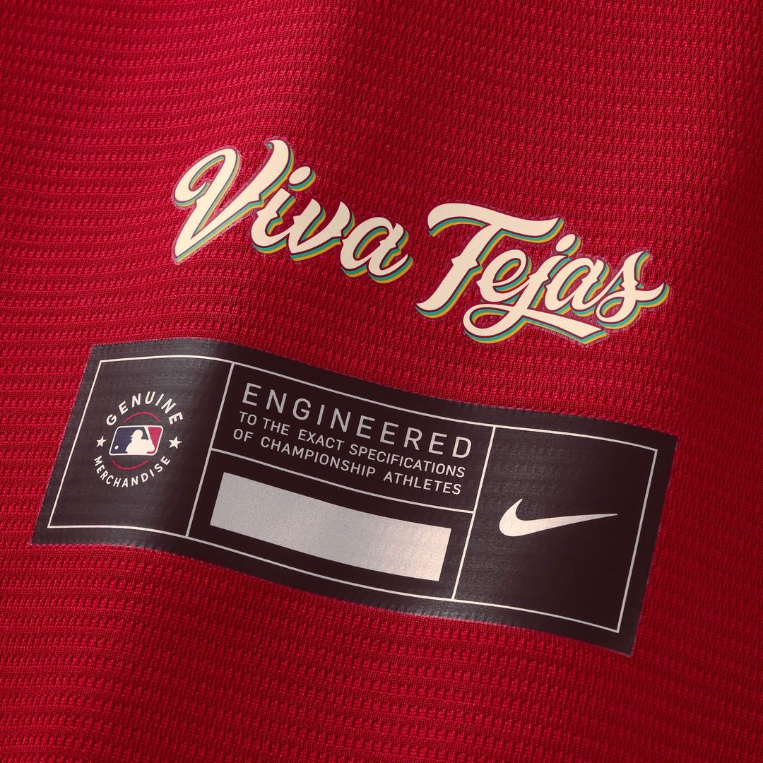 Men's Texas Rangers Nathan Eovaldi Red 2026 City Connect Stadium Jersey