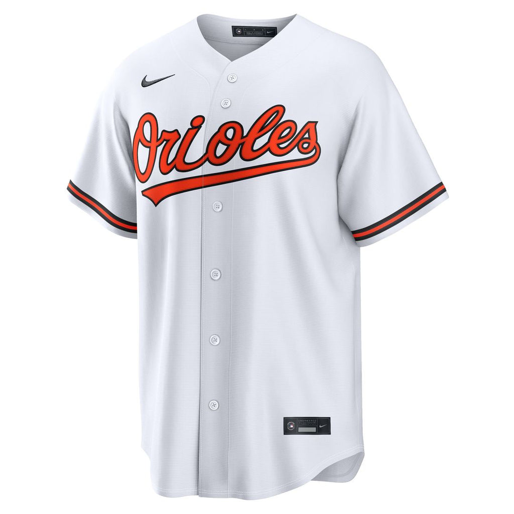 Men's Baltimore Orioles White Home Replica Jersey