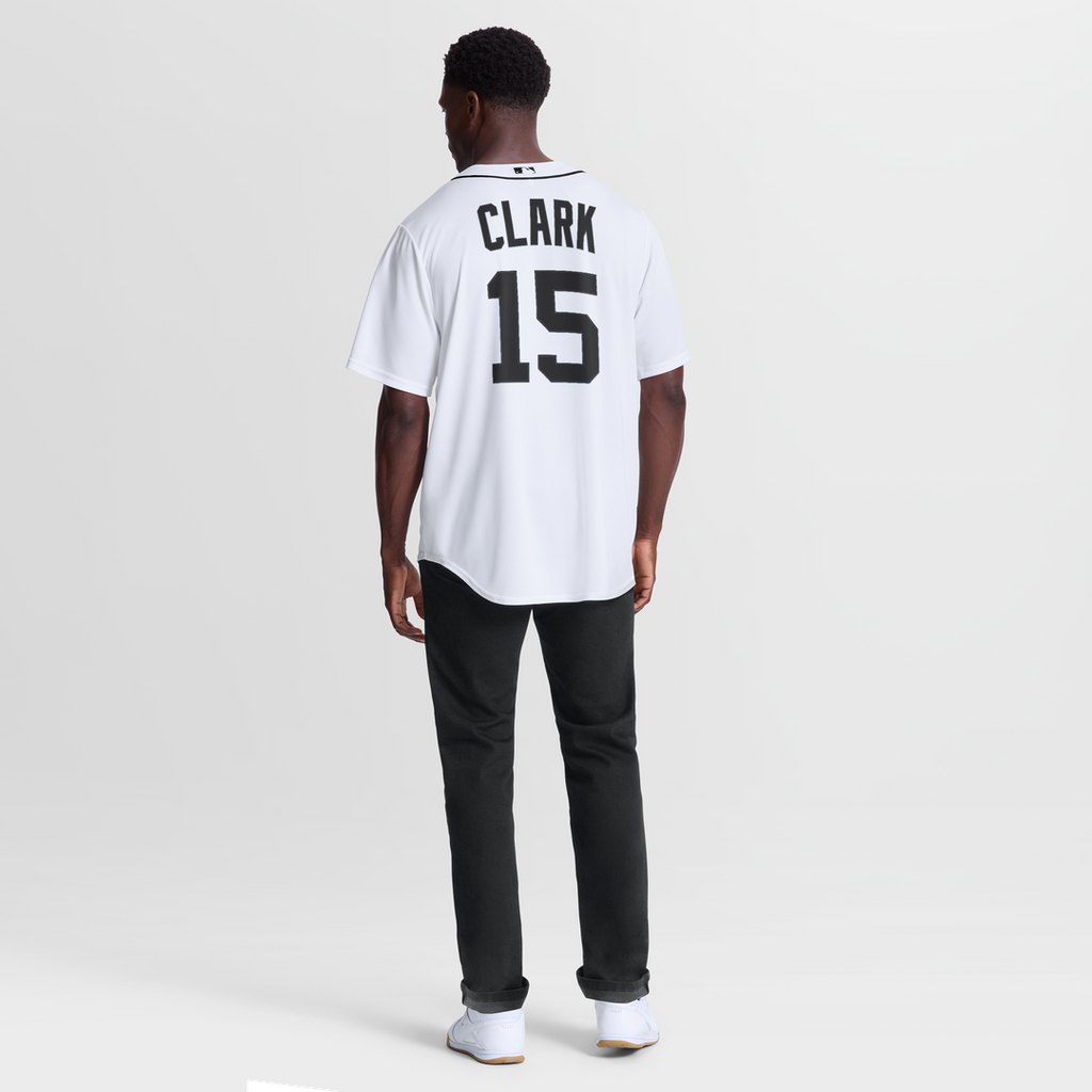 Men's Detroit Tigers Max Clark White Home Replica Jersey