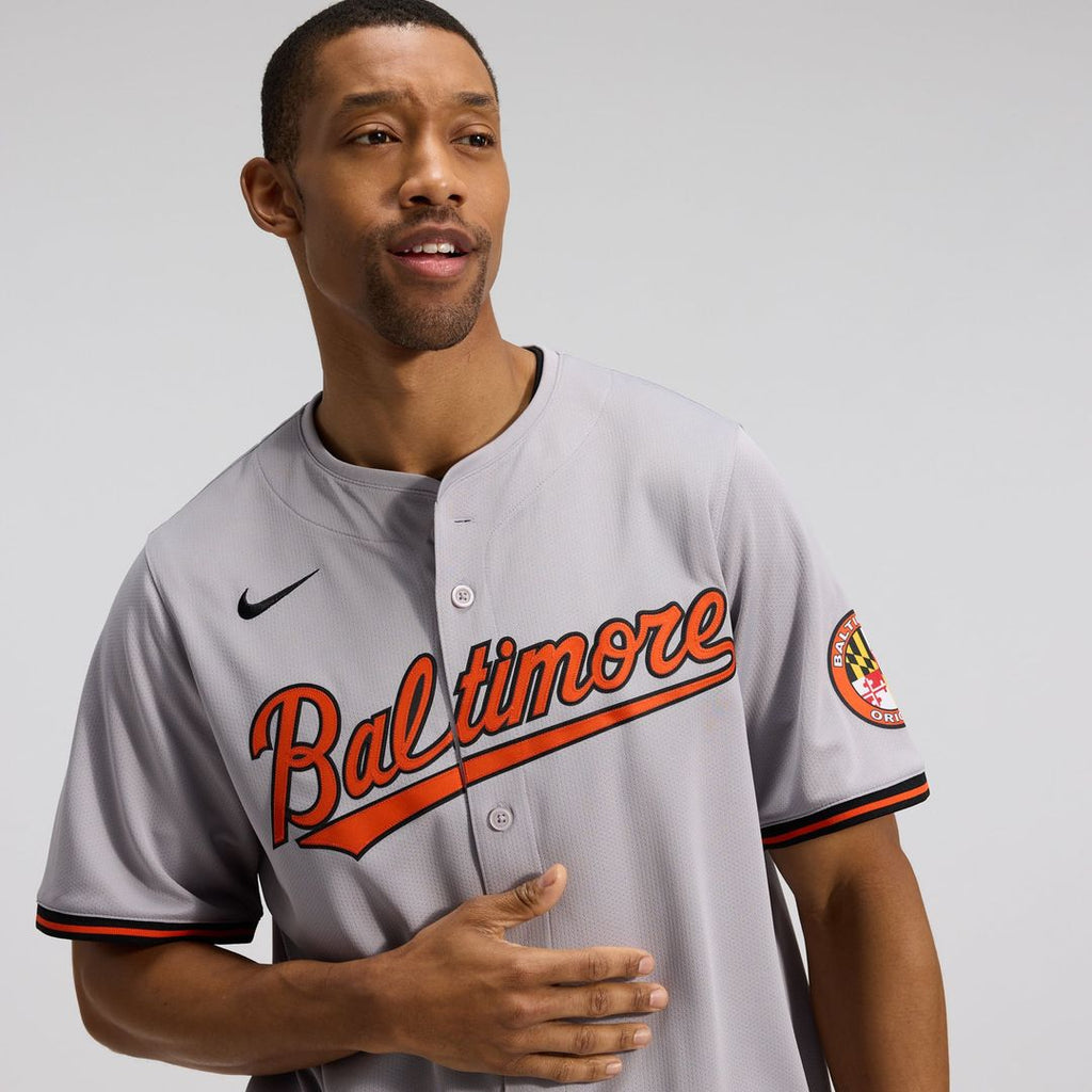 Men's Baltimore Orioles Gray Road Jersey