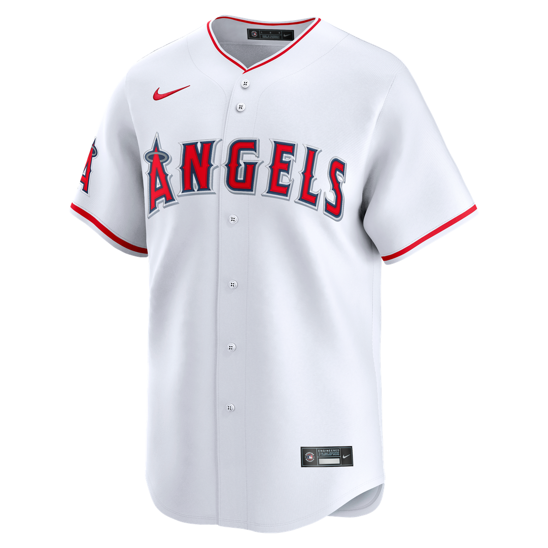 Men's Los Angeles Angels White Home Jersey
