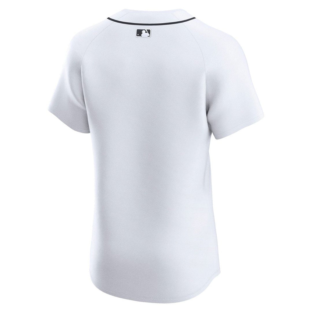 Men's Detroit Tigers White Home Elite Jersey