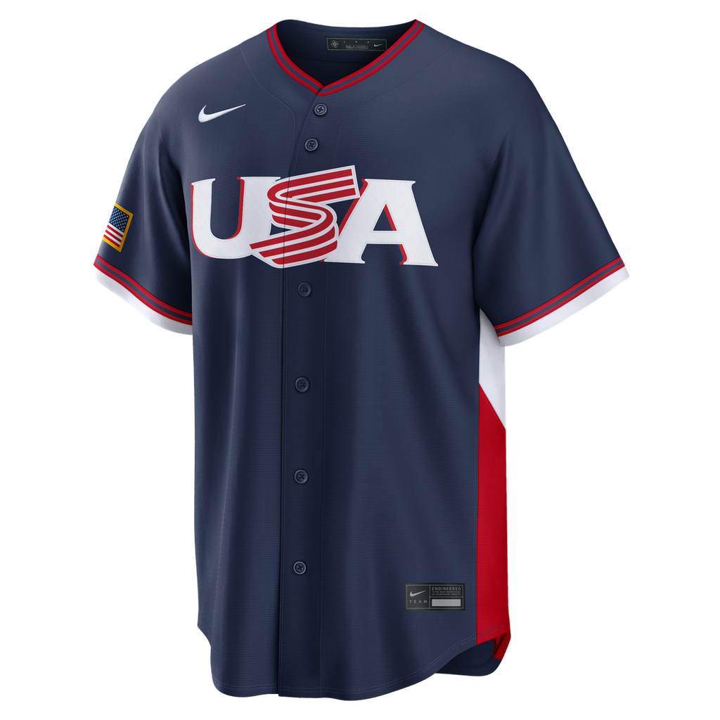 Men's USA Baseball Alex Bregman White 2026 World Baseball Classic Home Stadium Jersey