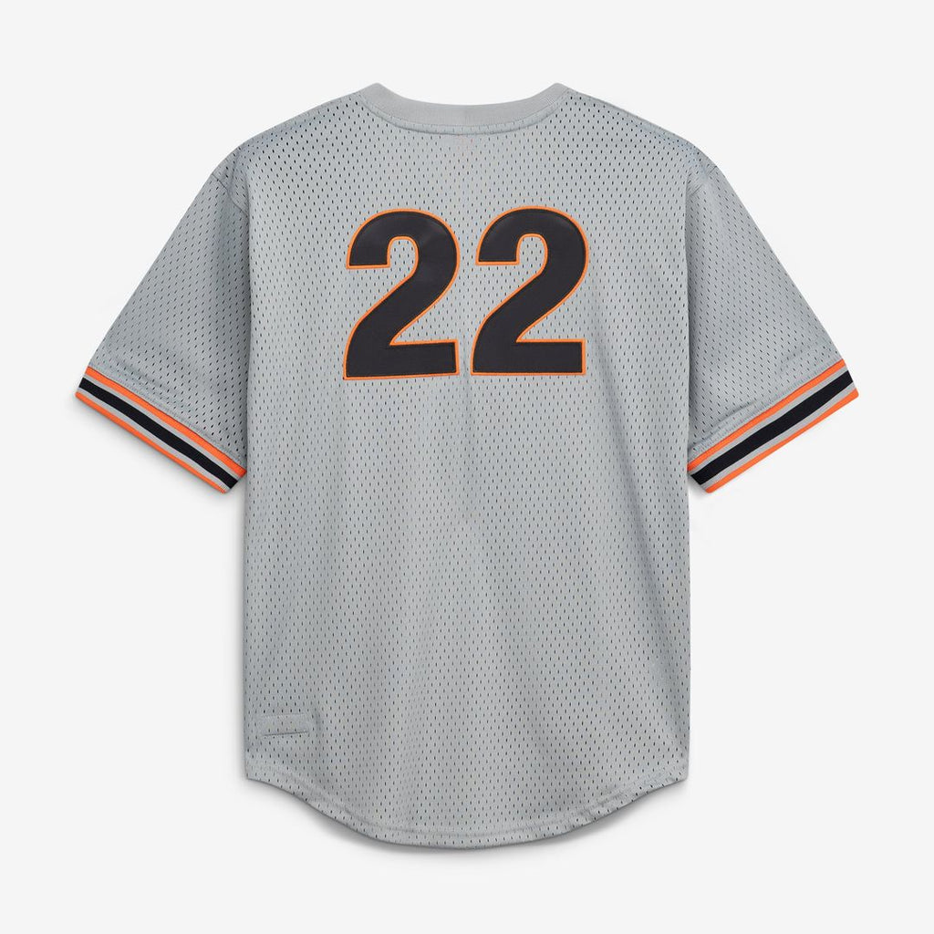 Men's San Francisco Giants Will Clark Gray Batting Practice Jersey