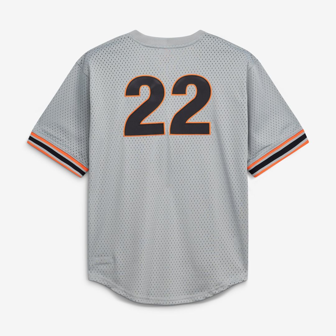 Men's San Francisco Giants Will Clark Gray Batting Practice Jersey
