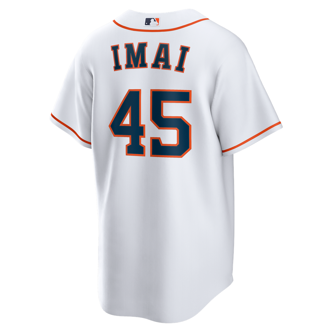 Men's Houston Astros Tatsuya Imai White Home Replica Jersey