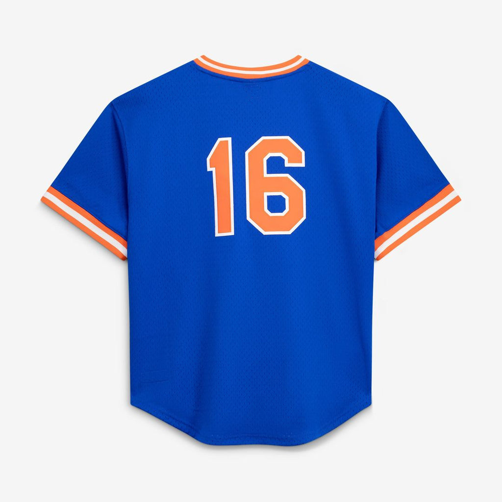 Men's New York Mets Dwight Gooden Royal Batting Practice Jersey