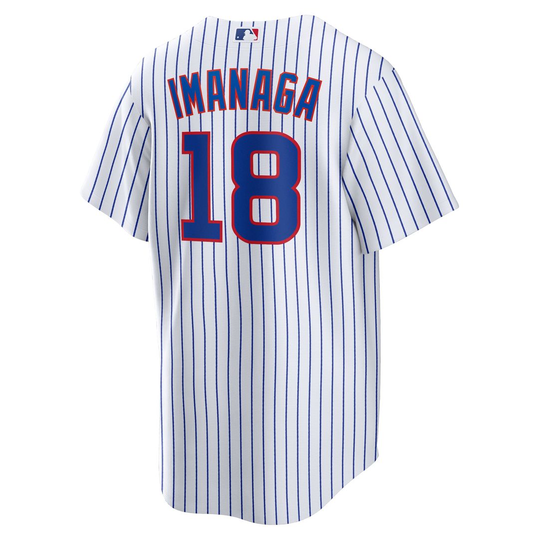 Men's Chicago Cubs Shota Imanaga White Home Replica Jersey