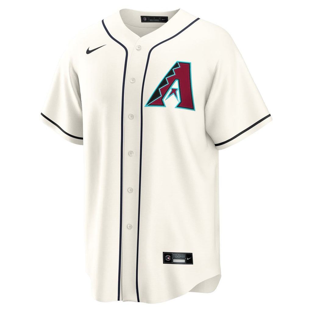 Men's Arizona Diamondbacks Cream Home Replica Jersey