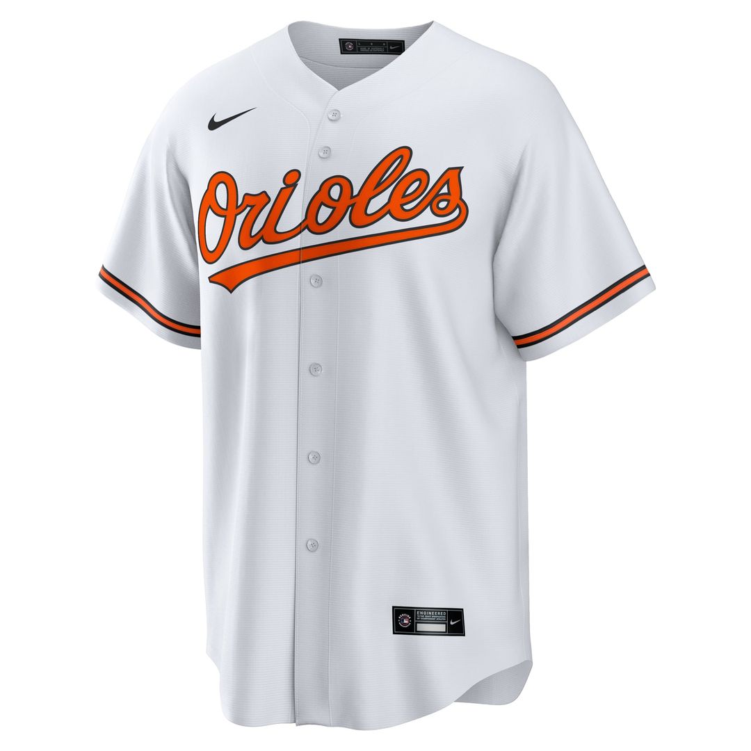 Men's Baltimore Orioles Jordan Westburg White Home Replica Jersey