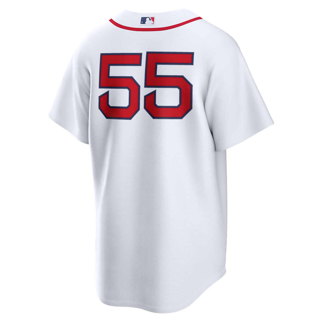 Men's Boston Red Sox Ranger Suárez White Home Replica Jersey