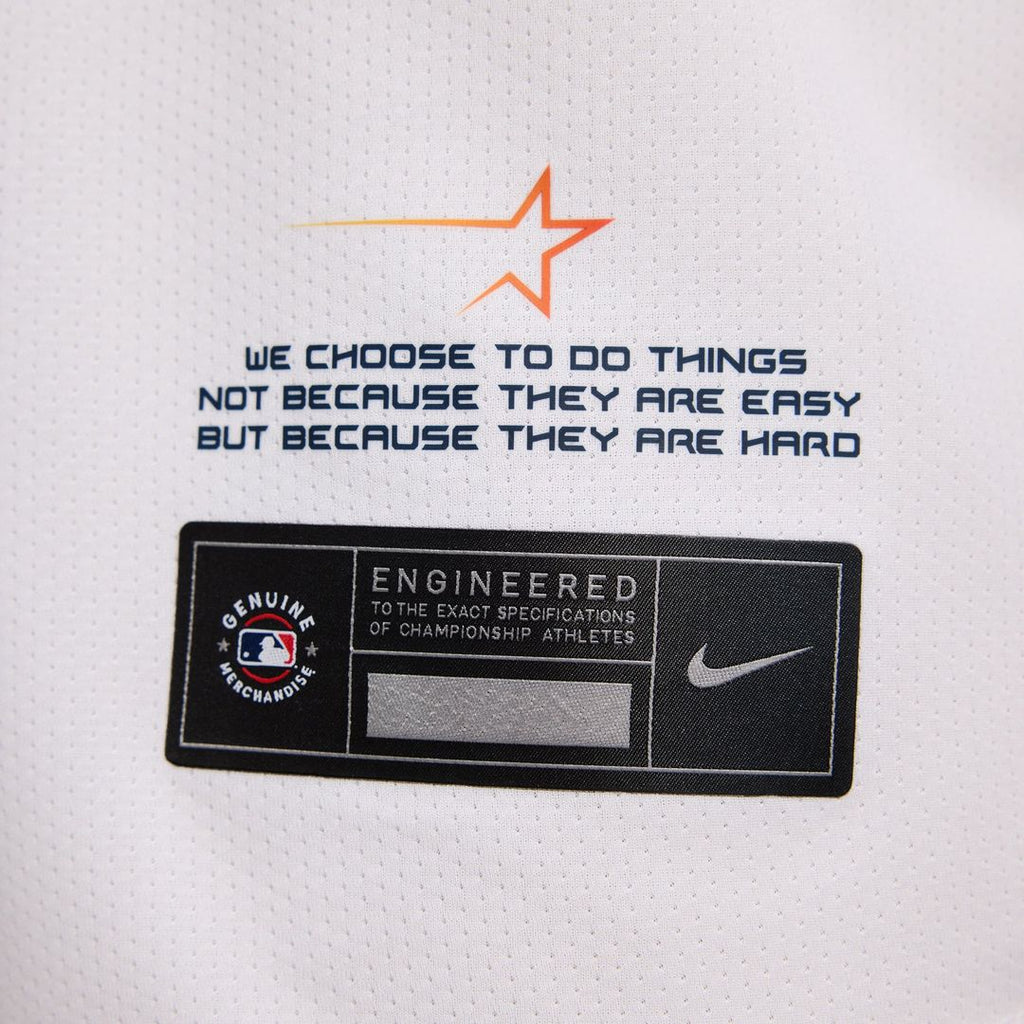 Men's Houston Astros Jose Altuve White 2025 City Connect Player Jersey