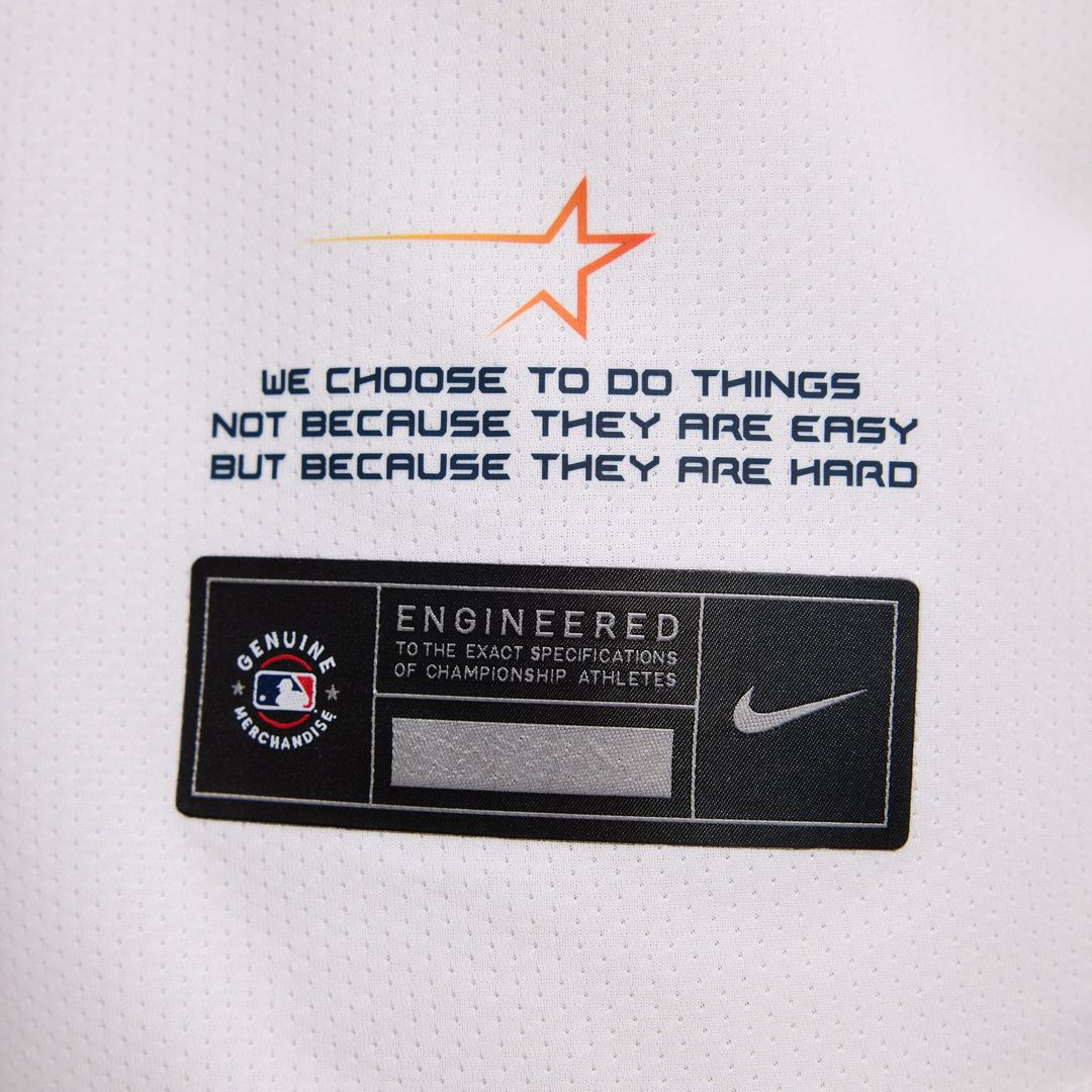 Men's Houston Astros Jose Altuve White 2025 City Connect Player Jersey
