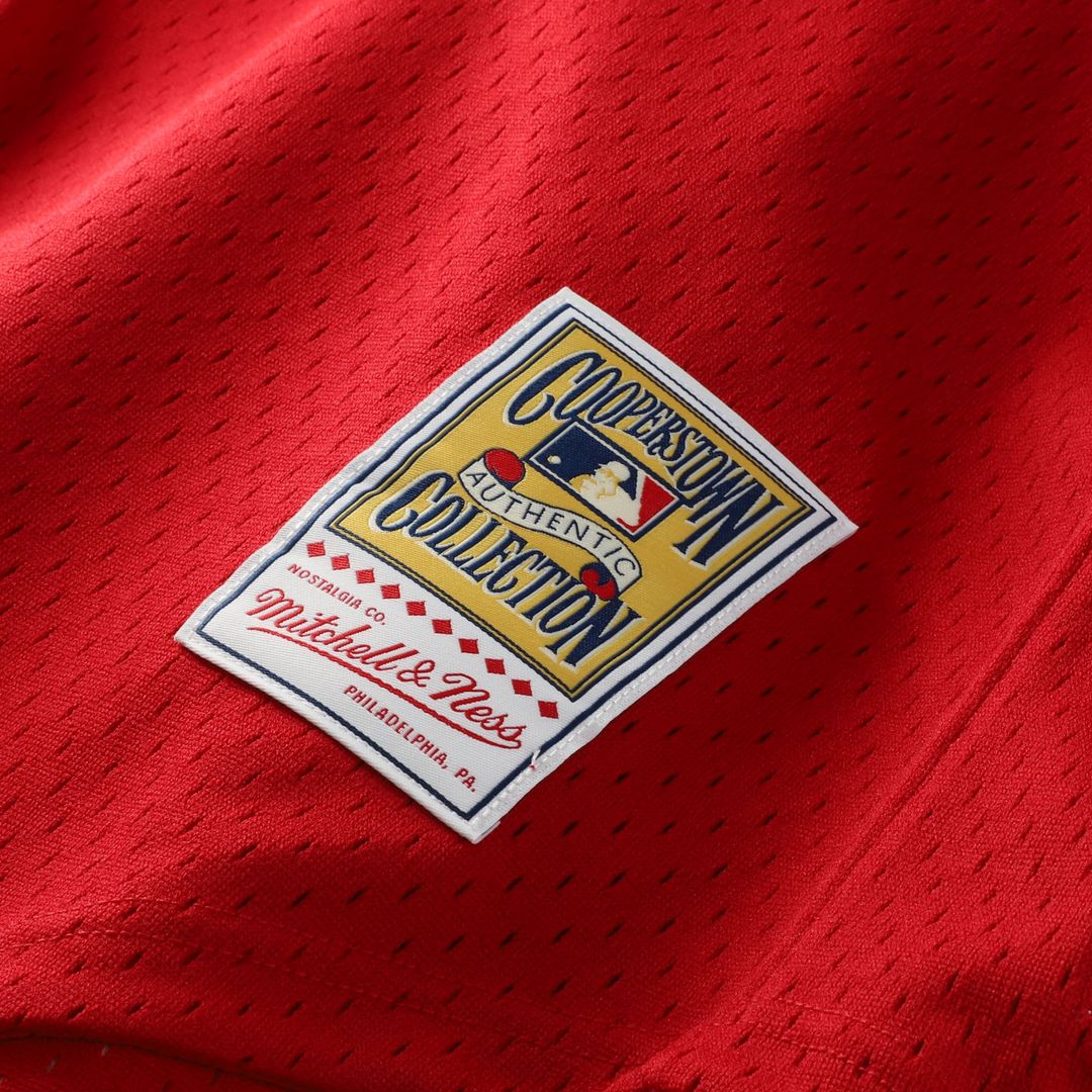 Men's St. Louis Cardinals Ozzie Smith Scarlet Batting Practice Jersey
