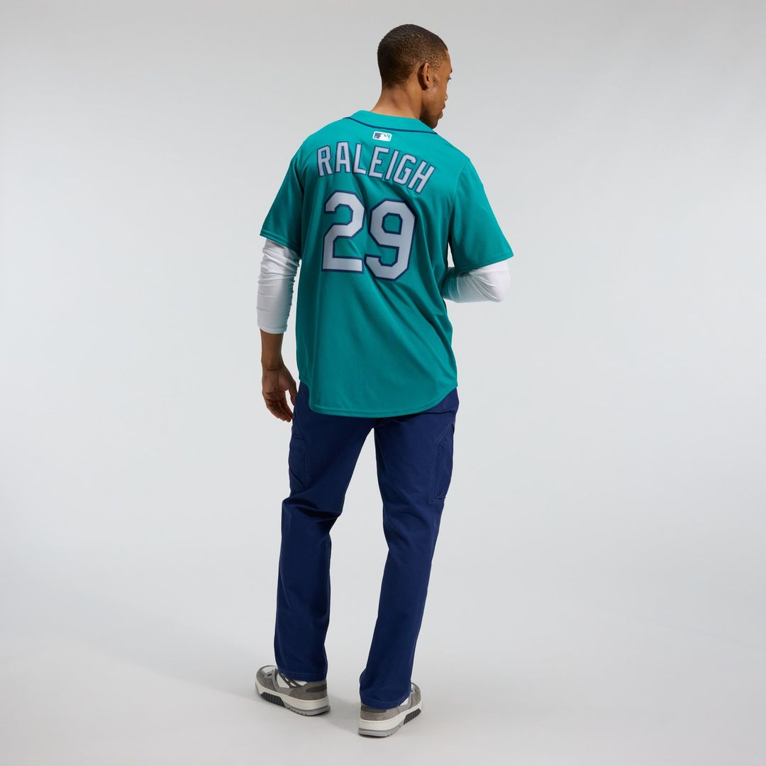 Men's Seattle Mariners Cal Raleigh Teal Alternate Jersey