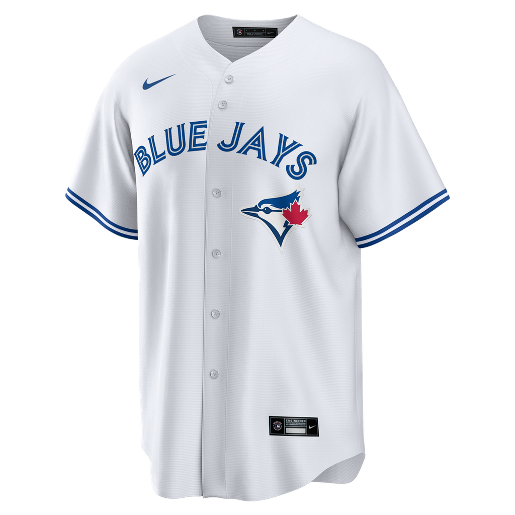 Men's Toronto Blue Jays White Home Big & Tall Replica Jersey