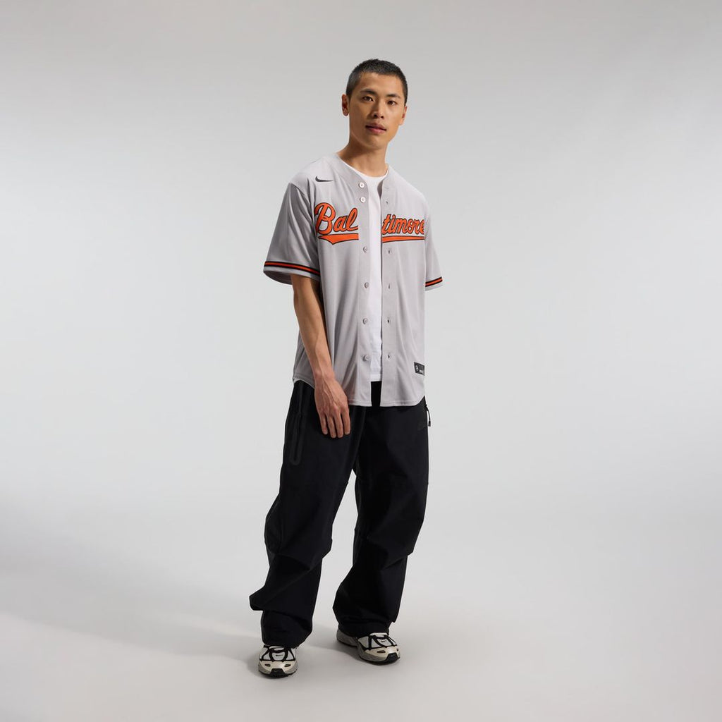 Men's Baltimore Orioles Gray Road Replica Team Jersey