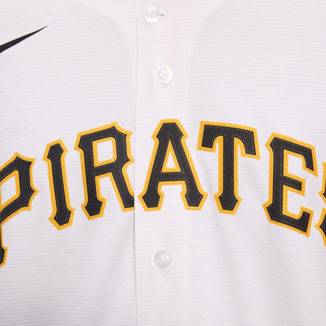 Men's Pittsburgh Pirates Paul Skenes White Home Replica Player Jersey