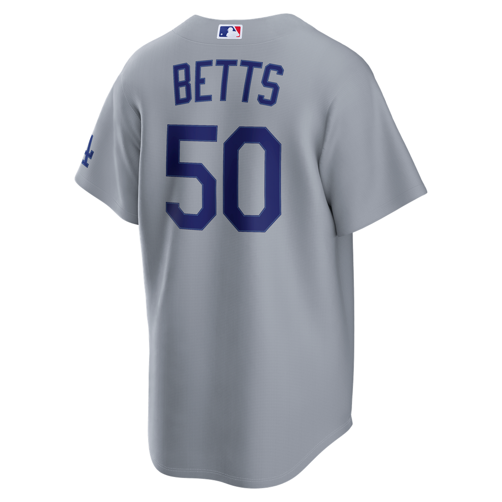 Men's Los Angeles Dodgers Mookie Betts White Home Stadium Jersey