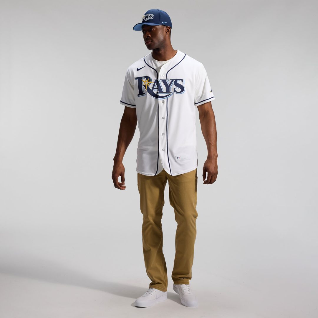 Men's Tampa Bay Rays White Home Jersey