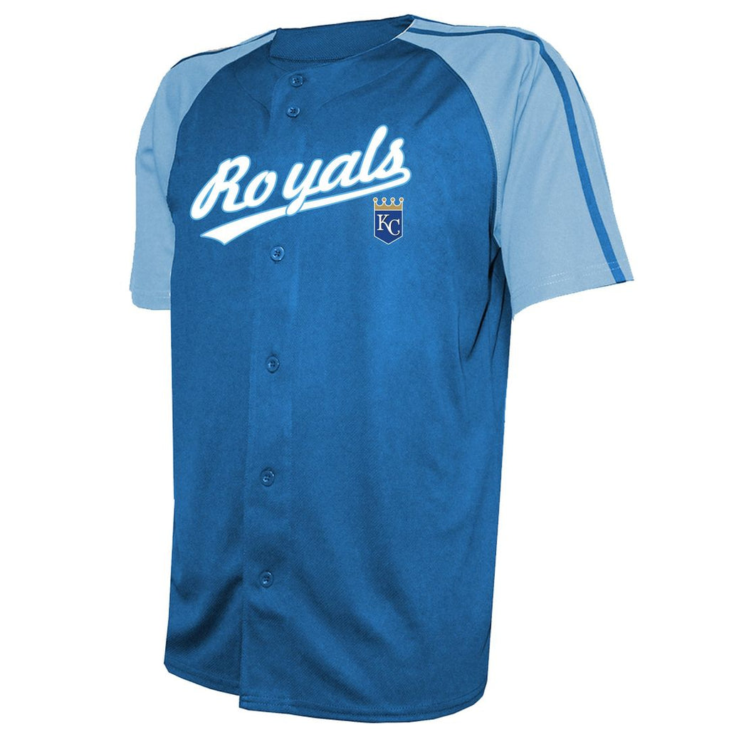 Men's Kansas City Royals Royal Team Raglan Jersey