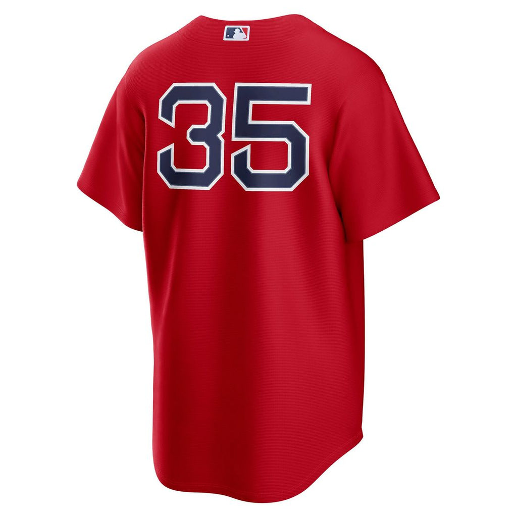 Men's Boston Red Sox Garrett Crochet Red Alternate Replica Jersey
