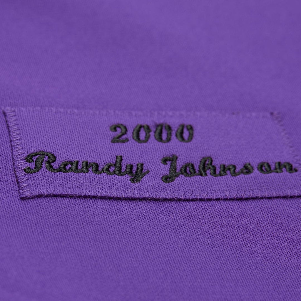 Men's Arizona Diamondbacks Randy Johnson Purple 2000 Throwback Jersey