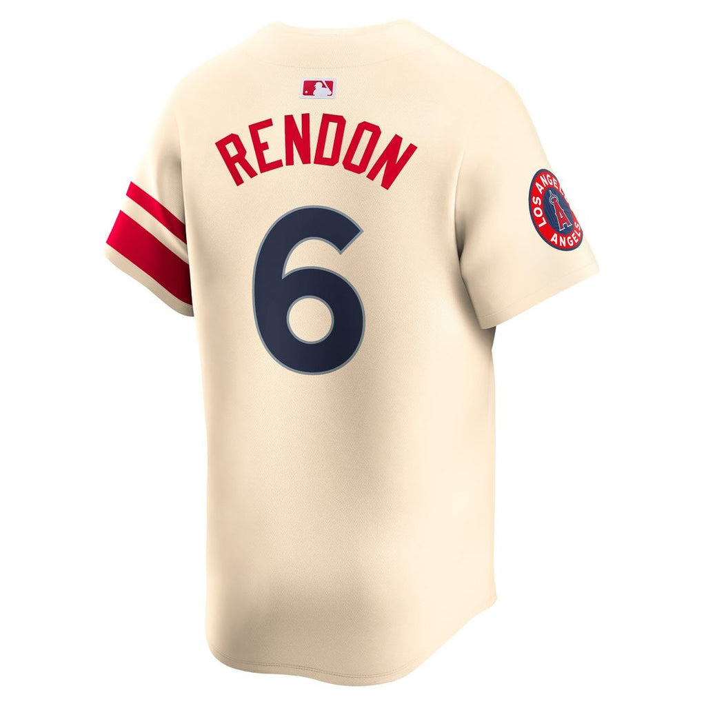 Men's Los Angeles Angels Anthony Rendon Cream City Connect Player Jersey