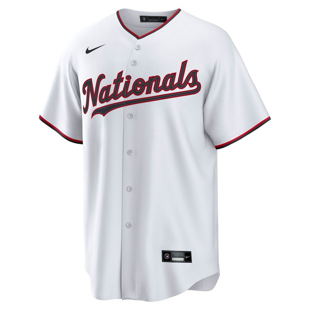 Men's Washington Nationals Dylan Crews White Home Replica Jersey