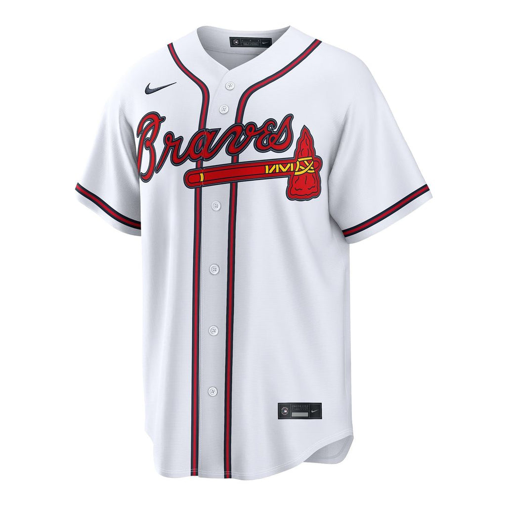 Men's Atlanta Braves Mauricio Dubón White Home Replica Jersey
